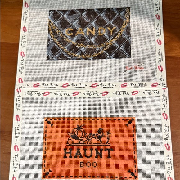 Other - Bad B Halloween needlepoint canvas
